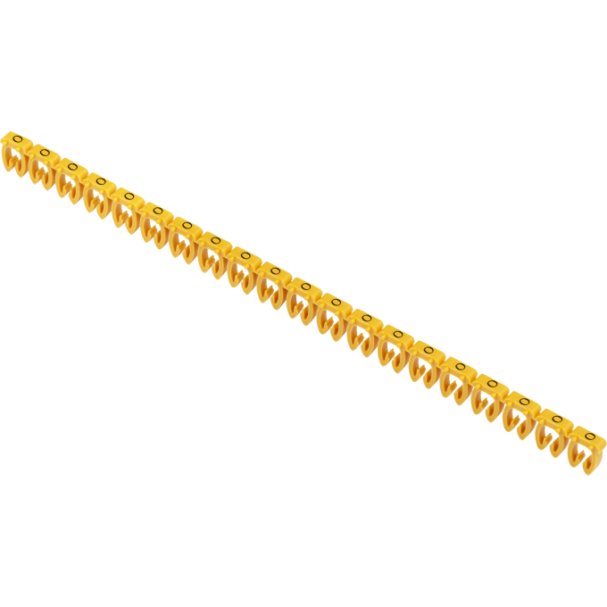 Маркер открытого типа IEK KE 4-6мм2 символ 'O' (200шт/упак) UMK-KE3-O